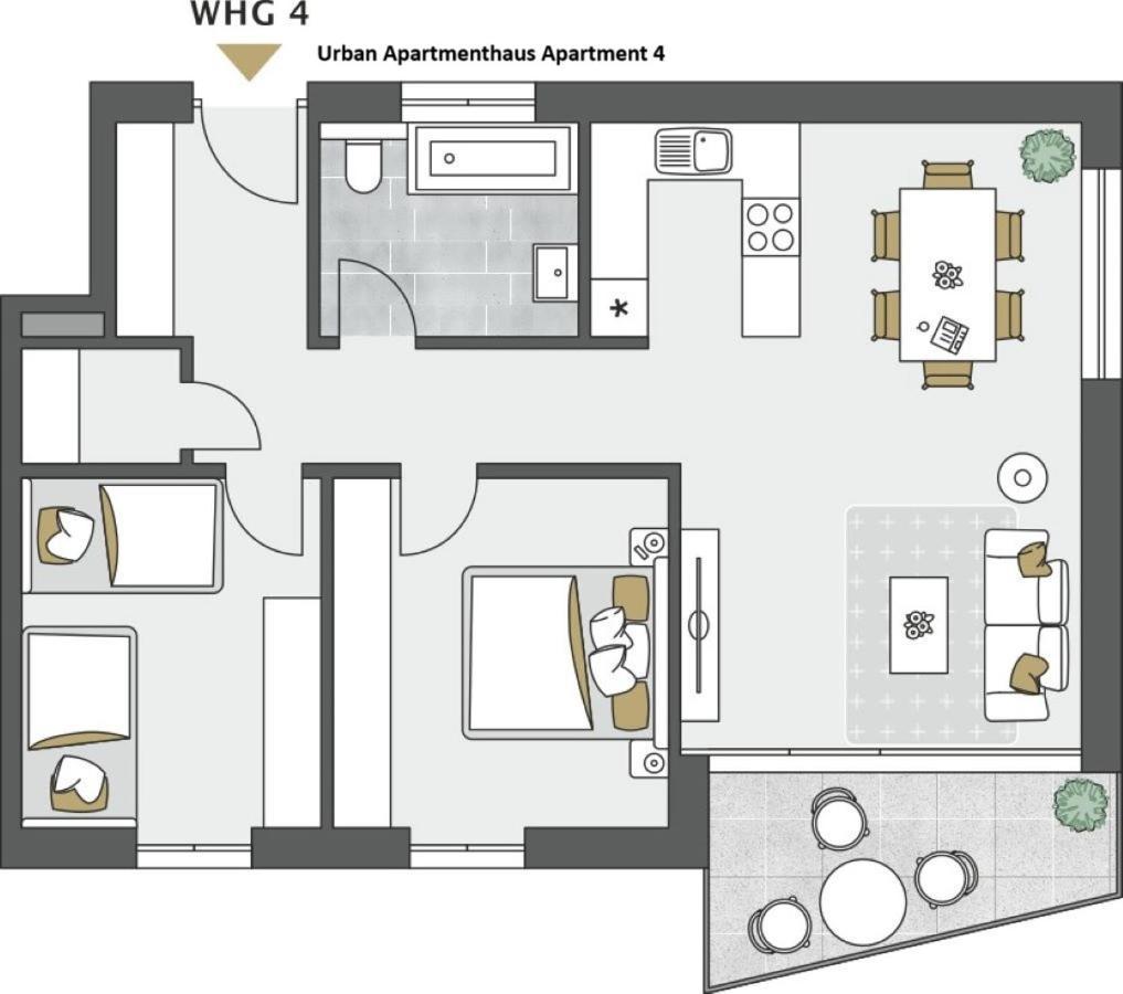 Urban-apartmenthaus Zwischen Berg Und Dornbirn