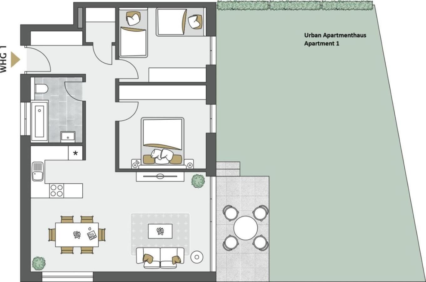 Urban-apartmenthaus Zwischen Berg Und Apartment Dornbirn