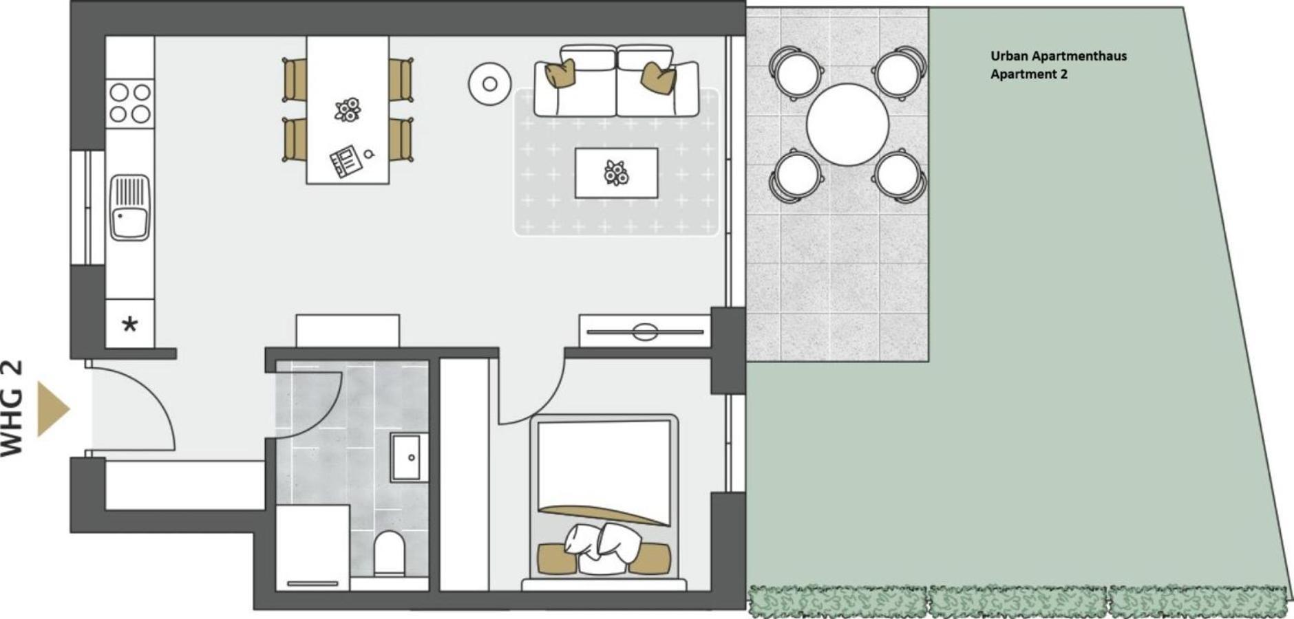 Apartment Urban-apartmenthaus Zwischen Berg Und